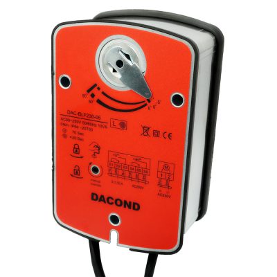 Электропривод DACOND DAC-BLF230-03 (3 Н·м, 230 В, для ОЗК, с пружиной)