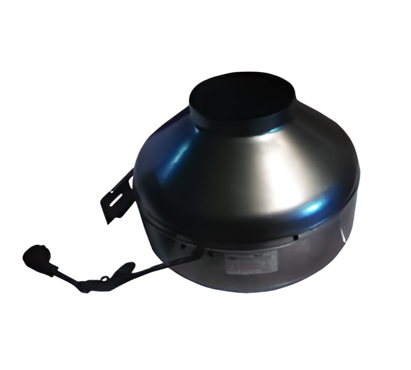 Круглый канальный вентилятор ВК c вилкой