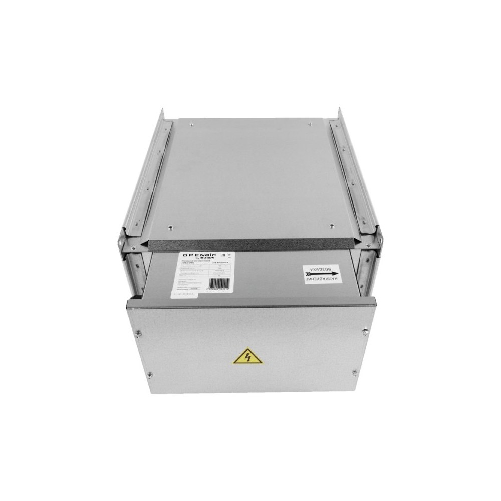 Электрический нагреватель для прямоугольных каналов ZILON ZES 500x250-15