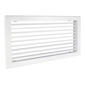 Настенная однорядная решётка ZILON 1 WA 200*150