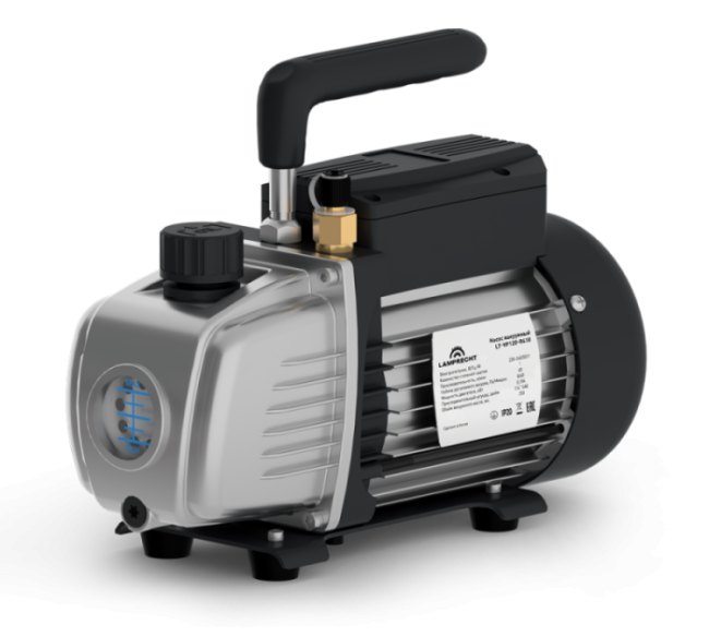 Насос вакуумный LAMPRECHT LT-VP120-R410 (1-ступ., 60л/мин, 60 microns, 1/4 SAE) Насос вакуумный LAMPRECHT LT-VP120-R410 (1-ступ., 60л/мин, 60 microns, 1/4 SAE)