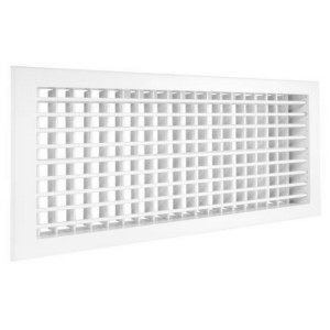 Настенная двурядная решётка ZILON 2 WA 150*150