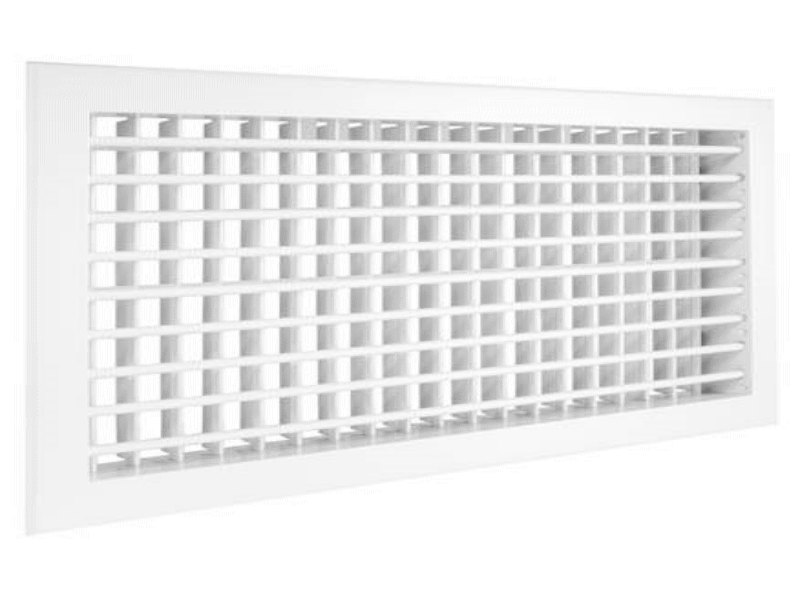 Настенная двурядная решётка ZILON 2 WA 500*100