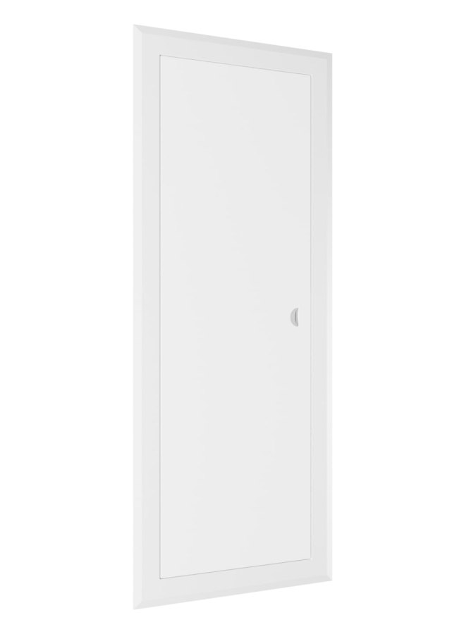 Люк ревизионный ЛТМп фланец 200х600 ручка магнит 260х660 окрашенная сталь EVECS